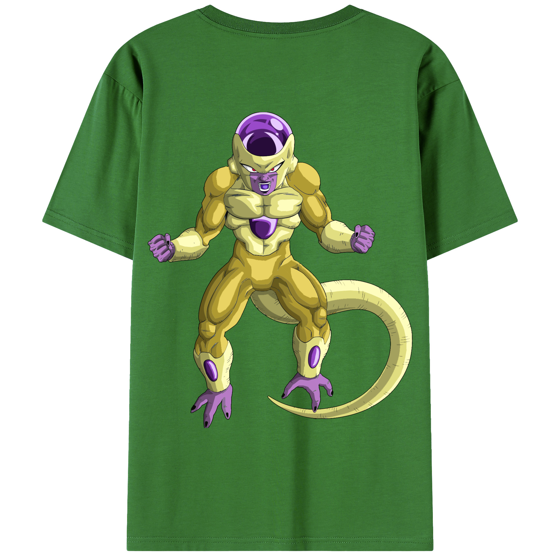 （画像用） ドラゴンボール フリーザ DRAGON BALL Frieza レディース半袖Tシャツ(バックプリント)